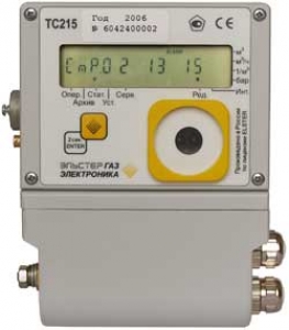Электронный корректор объема газа ТС215 (TC215) - ВК для установки на газовые счетчики ВК (BK)